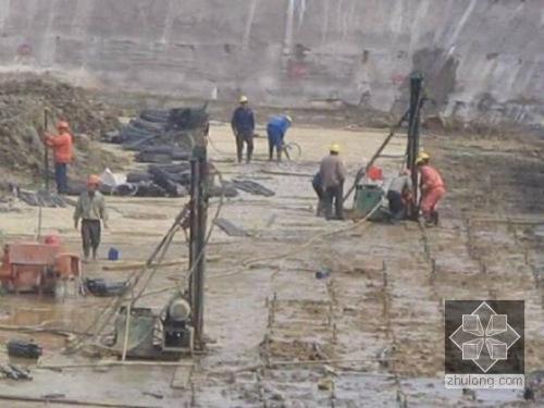 永仁我公司承建北京房山区水池地基注浆加固工程